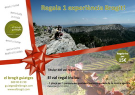 Val regal Experiència Brogit Val regal Experiència Brogit